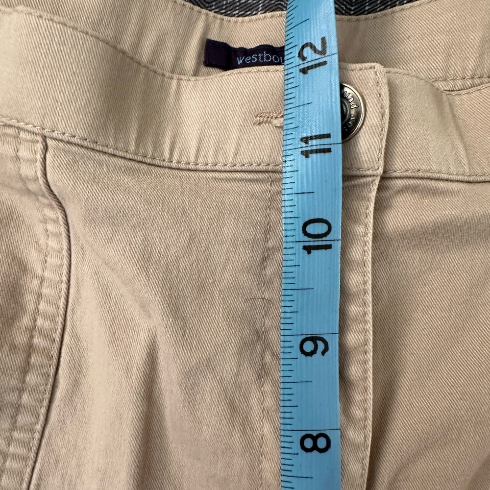 🍉Westbound shorts 18 EUC tan 97% cotton 3% spandex stretchy big front pockets - Picture 5 of 6
